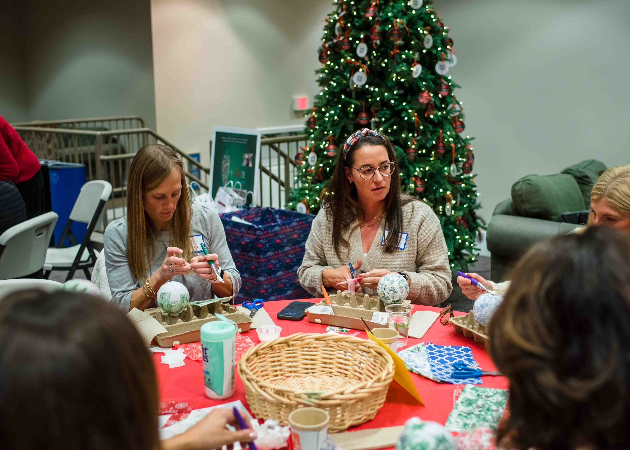 Women crafting